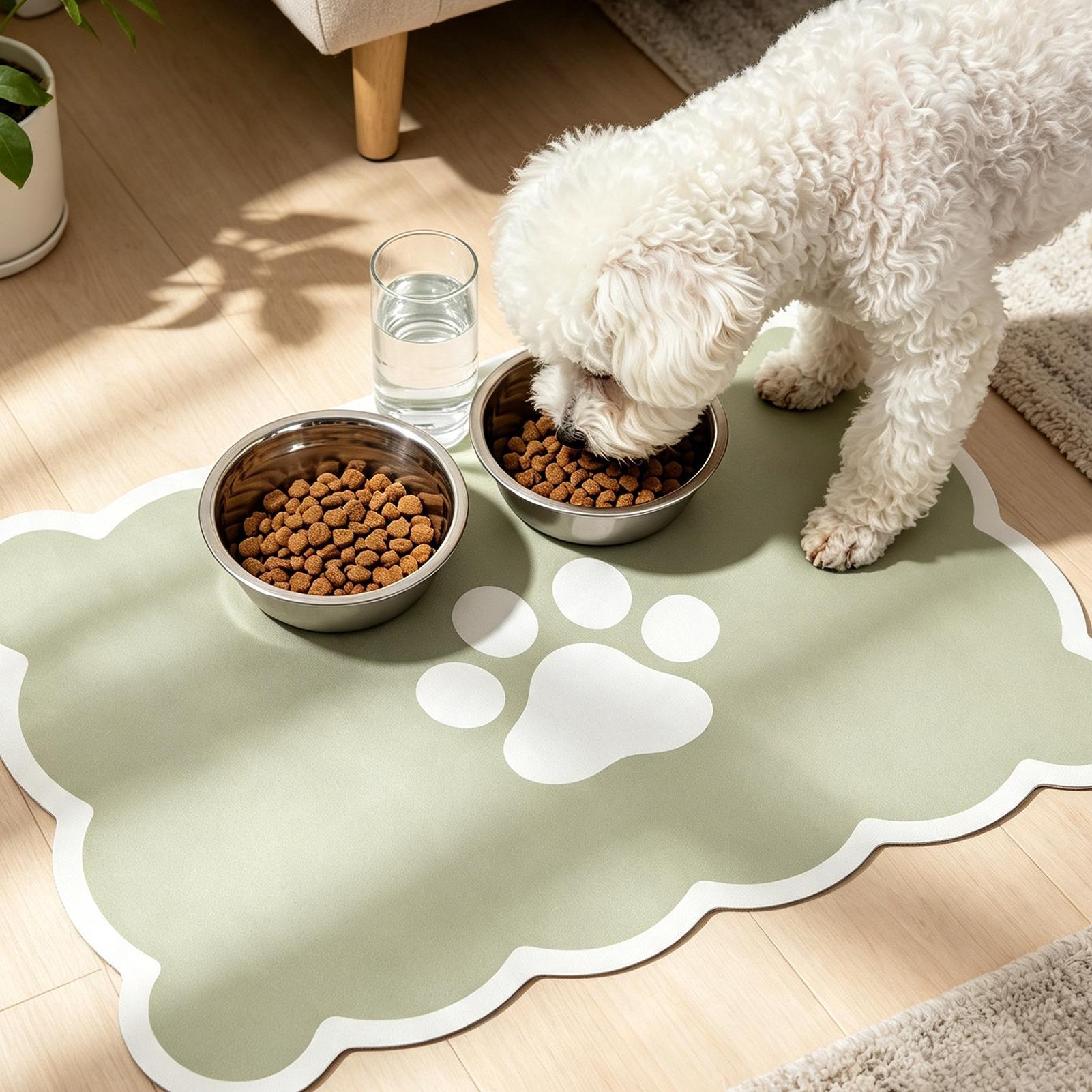Pet Supplies Dog Wash - Pet Feeding Mat Absorbent Pet Placemat