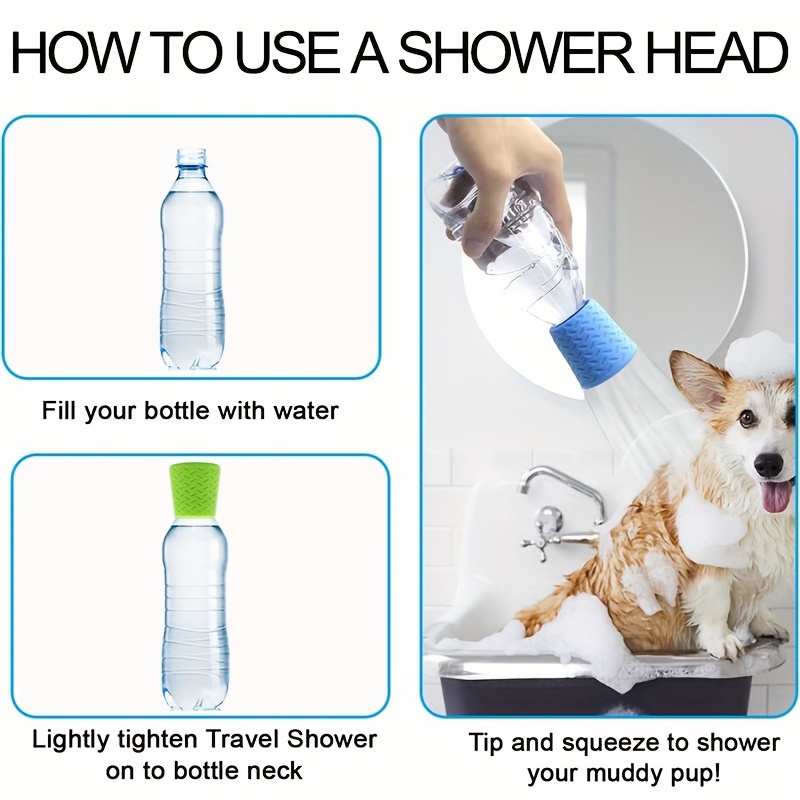 Innovative Silicone Pet Shower - огляд і ціна Pet Supplies Dog Wash