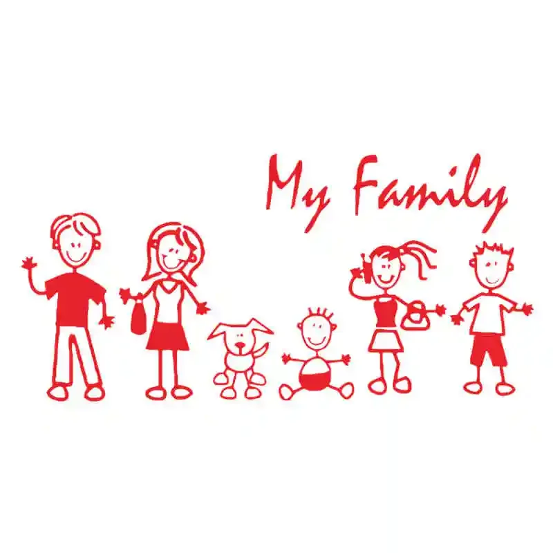 Car Sticker Family Stick Figur - огляд і ціна Pet Supplies For Dogs