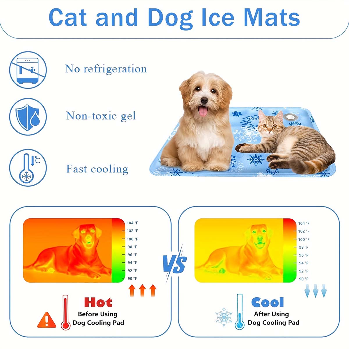 Summer Pet Mat, Pet Ice Mat, D - огляд і ціна Pet Supplies For Dogs