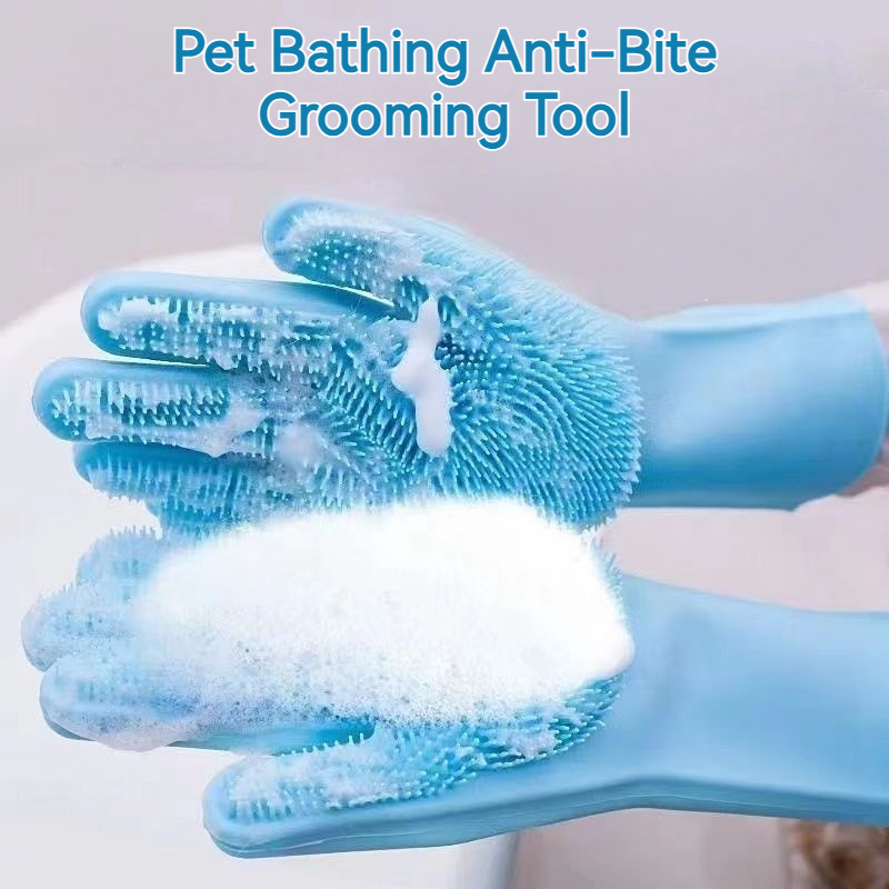 Pet Bathing Glove Anti Scratch - огляд і ціна Pet Supplies Dog Wash