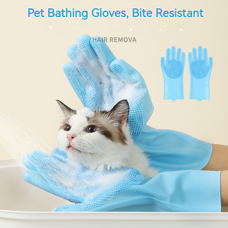 Pet Bathing Glove Anti Scratch - огляд і ціна Pet Supplies Dog Wash